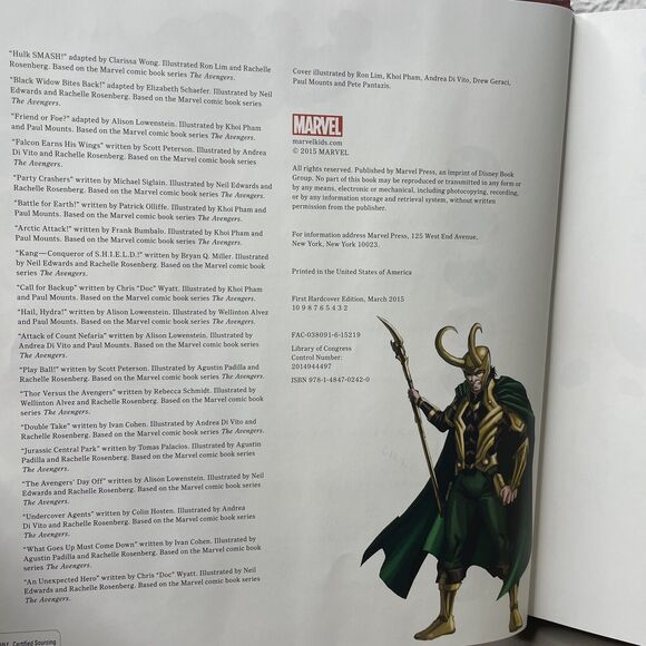 Avengers Storybook Collection & Avengers End Game Puzzle - Picture 3 of 9